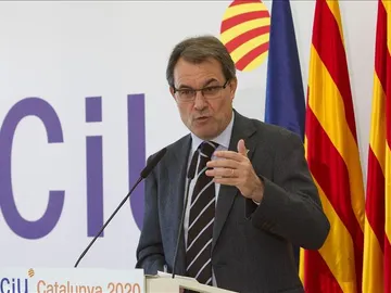 Artur Mas en un acto en el en el Moll de Llevant de Barcelona Artur Mas en un acto en el en el Moll de Llevant de Barcelona