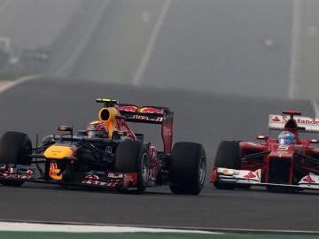 Mark Webber y Fernando Alonso