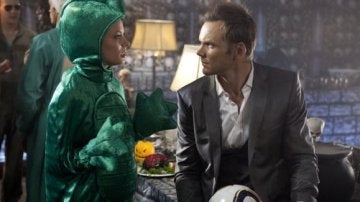 Escena de la serie Community en Halloween