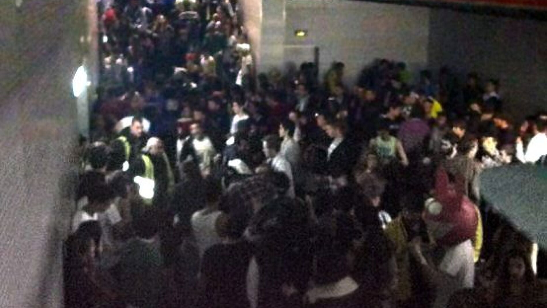 As&iacute; fue la avalancha en el Madrid Arena