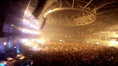 El Madrid Arena, desde arriba