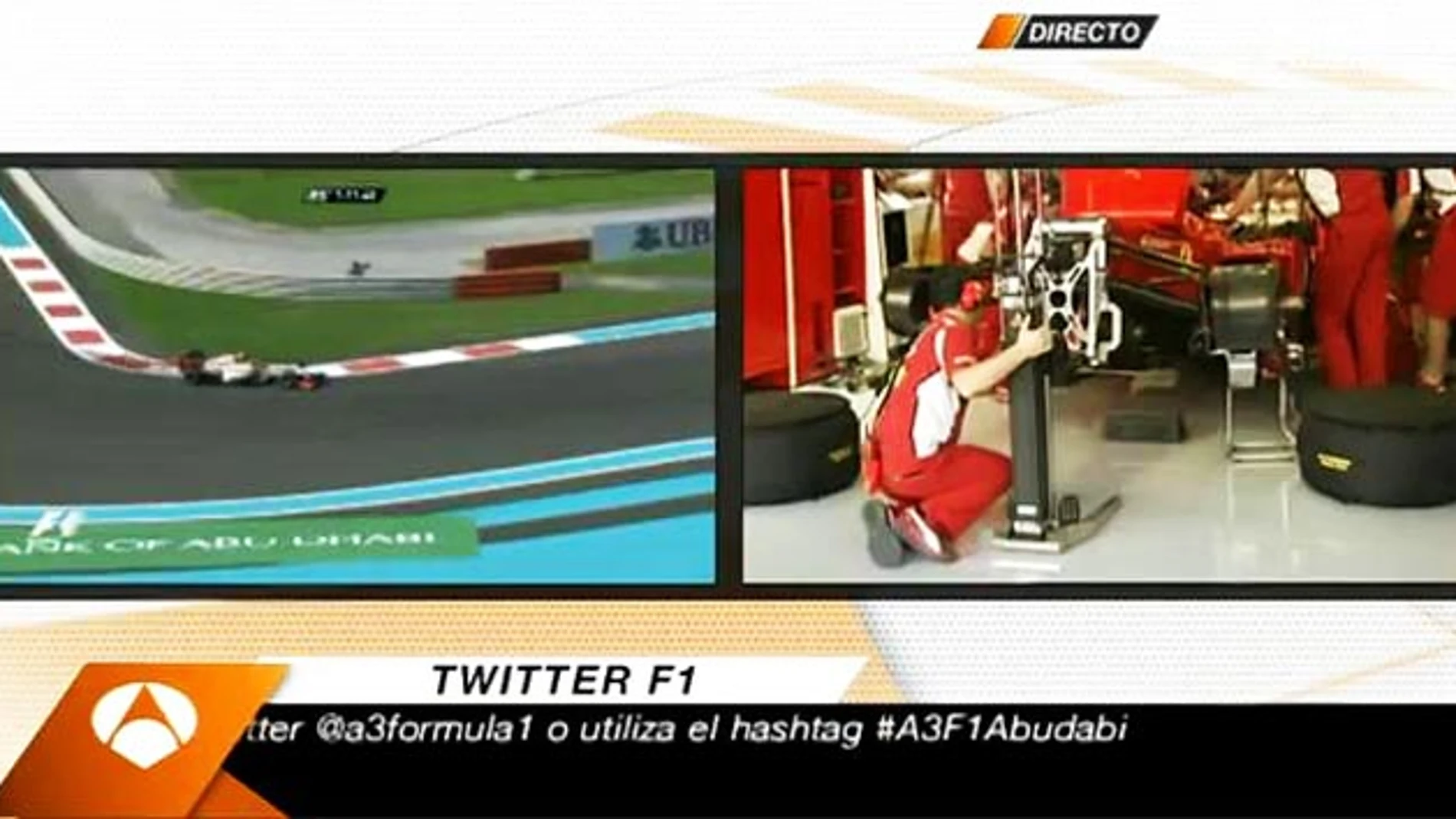 #A3F1AbuDabi en las redes sociales.