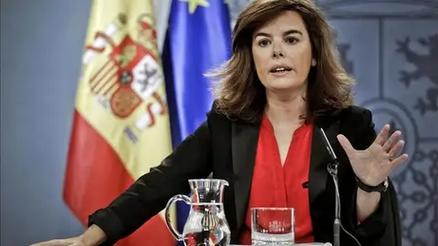 Soraya Sáenz de Santamaría, en el Consejo de Ministros del 2 de noviembre Soraya Sáenz de Santamaría, en el Consejo de Ministros del 2 de noviembre