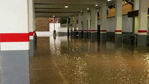 Comercio de Linares afectado por las inundaciones Comercio de Linares afectado por las inundaciones