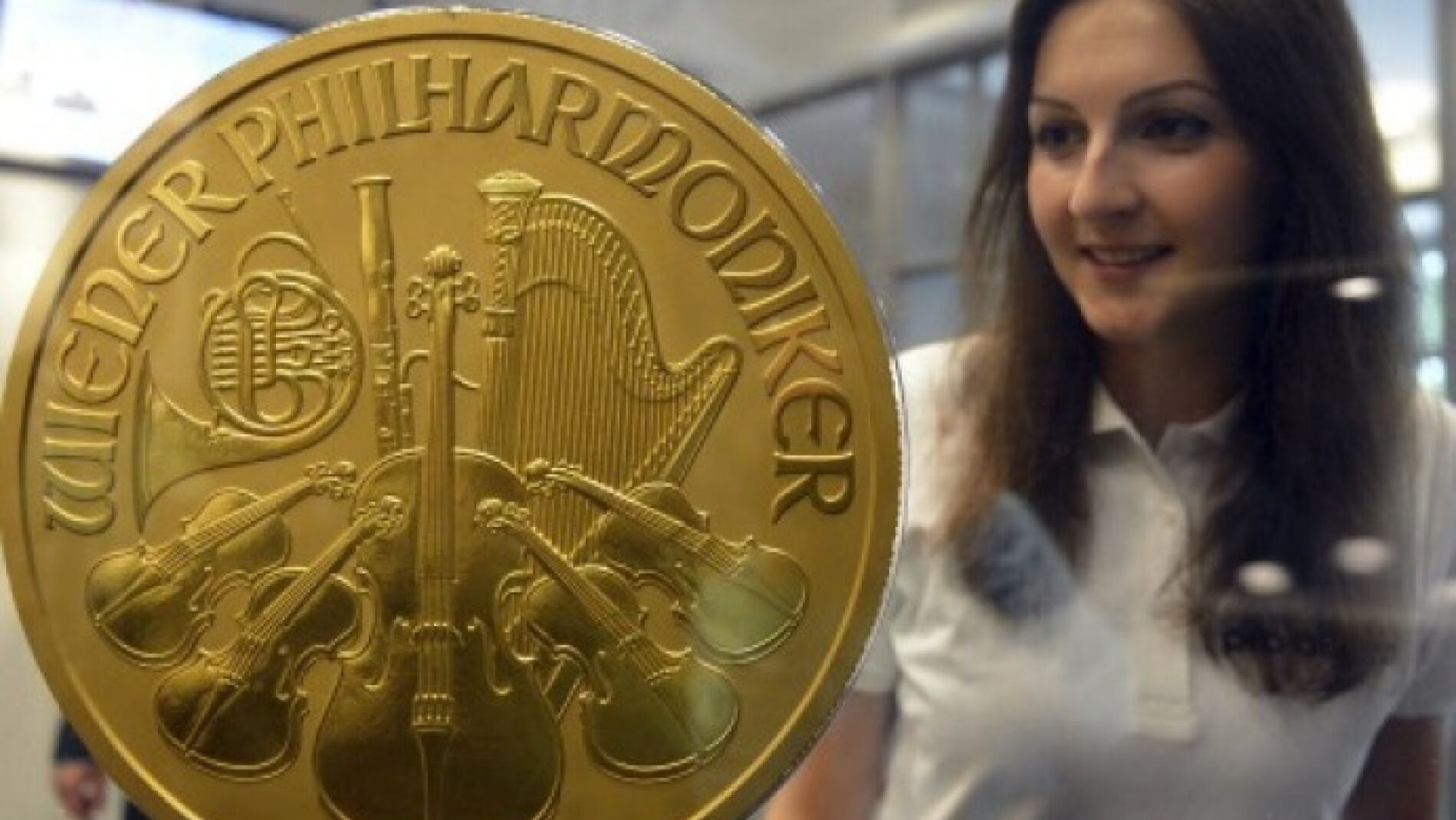 La moneda de oro m&aacute;s grande de Europa