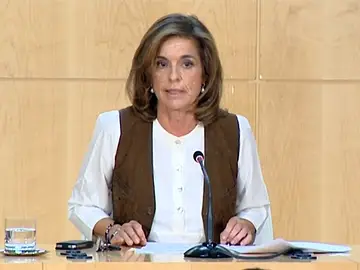 Ana Botella en rueda de prensa Ana Botella en rueda de prensa
