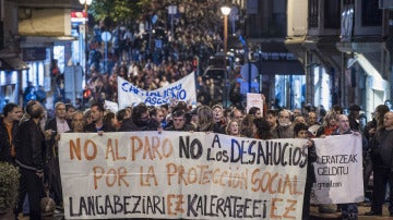 Manifestación en Barakaldo