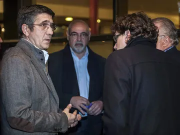 Patxi López, en el funeral de Amaia Egaña Patxi López, en el funeral de Amaia Egaña