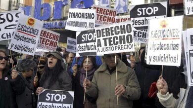 Andalucía expropiará casas a los bancos en caso de riesgo de exclusión de los ocupantes