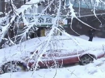 Temporal de nieve en China