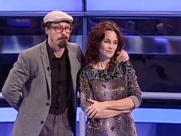 Fele Martínez y Silvia Marsó en Atrapa un millón Fele Martínez y Silvia Marsó en Atrapa un millón