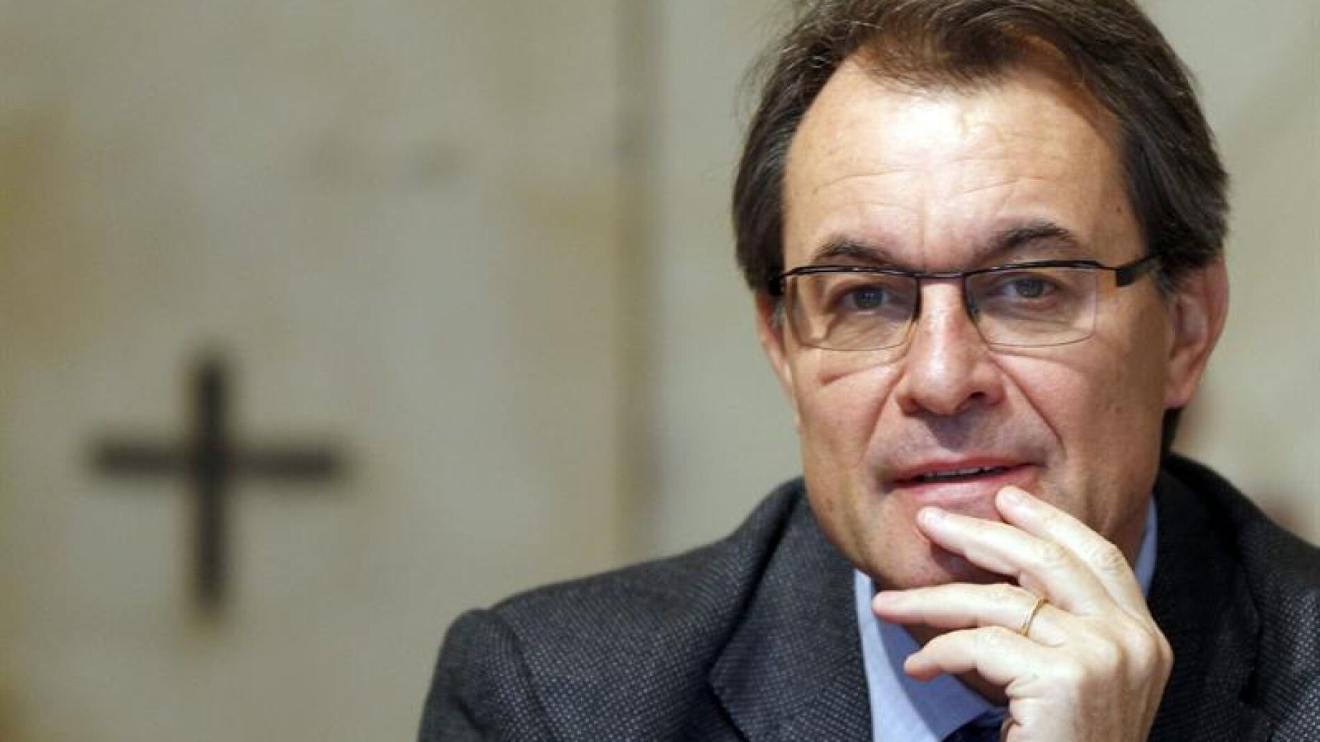 El presidente de la Generalitat, Artur Mas