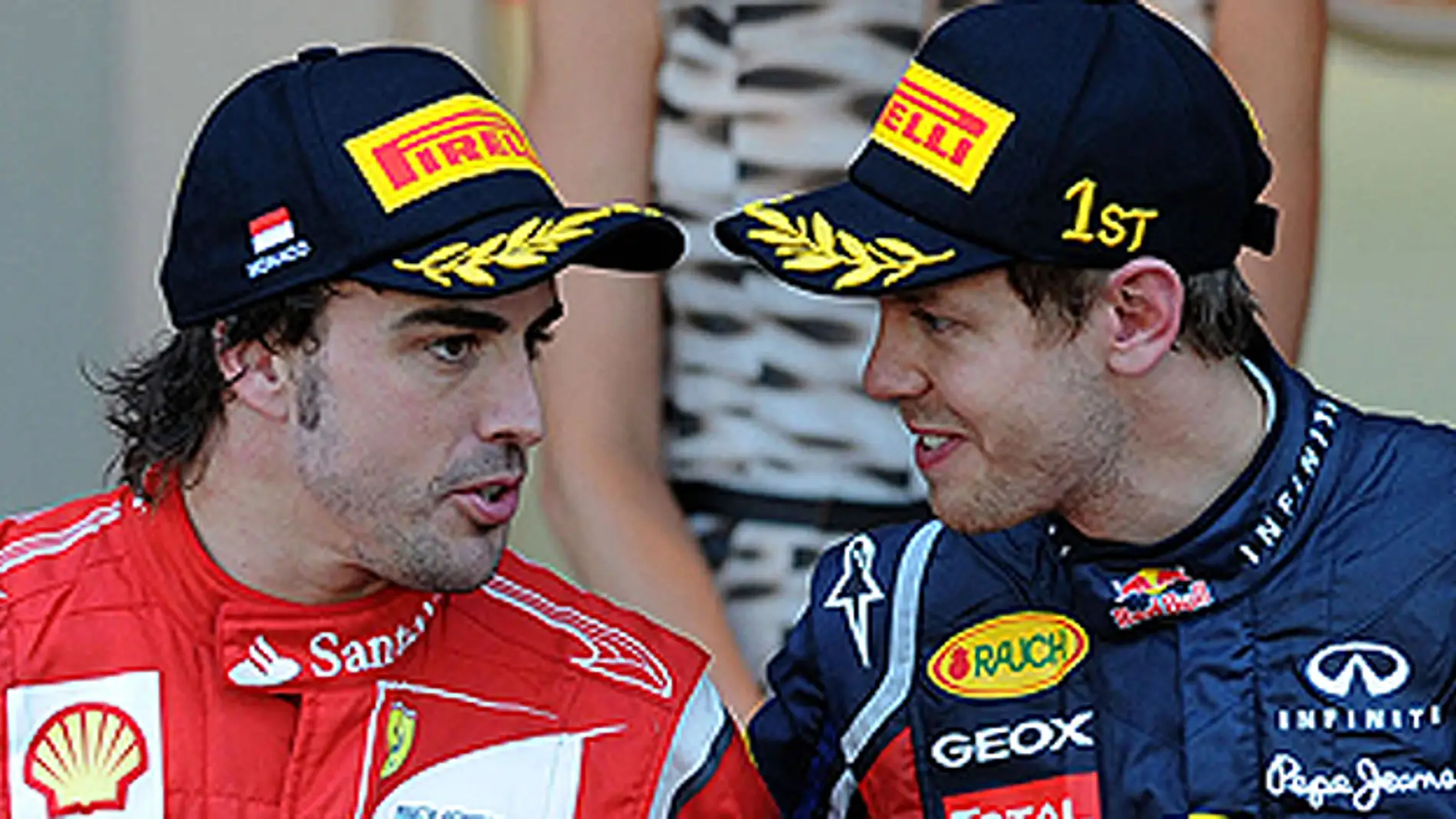 Alonso y Vettel, juntos