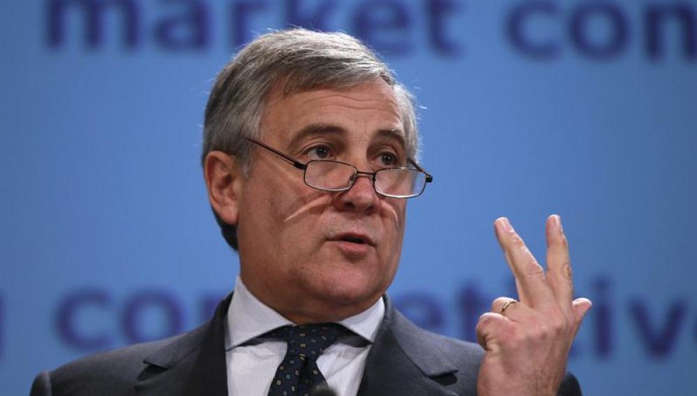 Antonio Tajani, vicepresidente de la Comisión Europea
