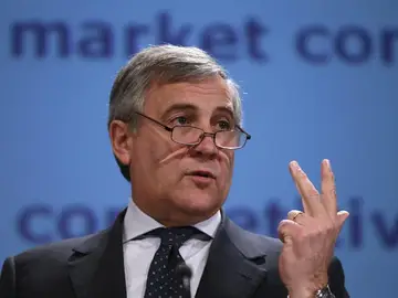 Antonio Tajani, vicepresidente de la Comisión Europea Antonio Tajani, vicepresidente de la Comisión Europea