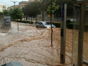 Málaga, totalmente inundada