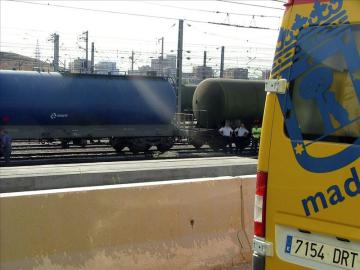 Muere electrocutado un joven en unas instalaciones de Renfe Muere electrocutado un joven en unas instalaciones de Renfe