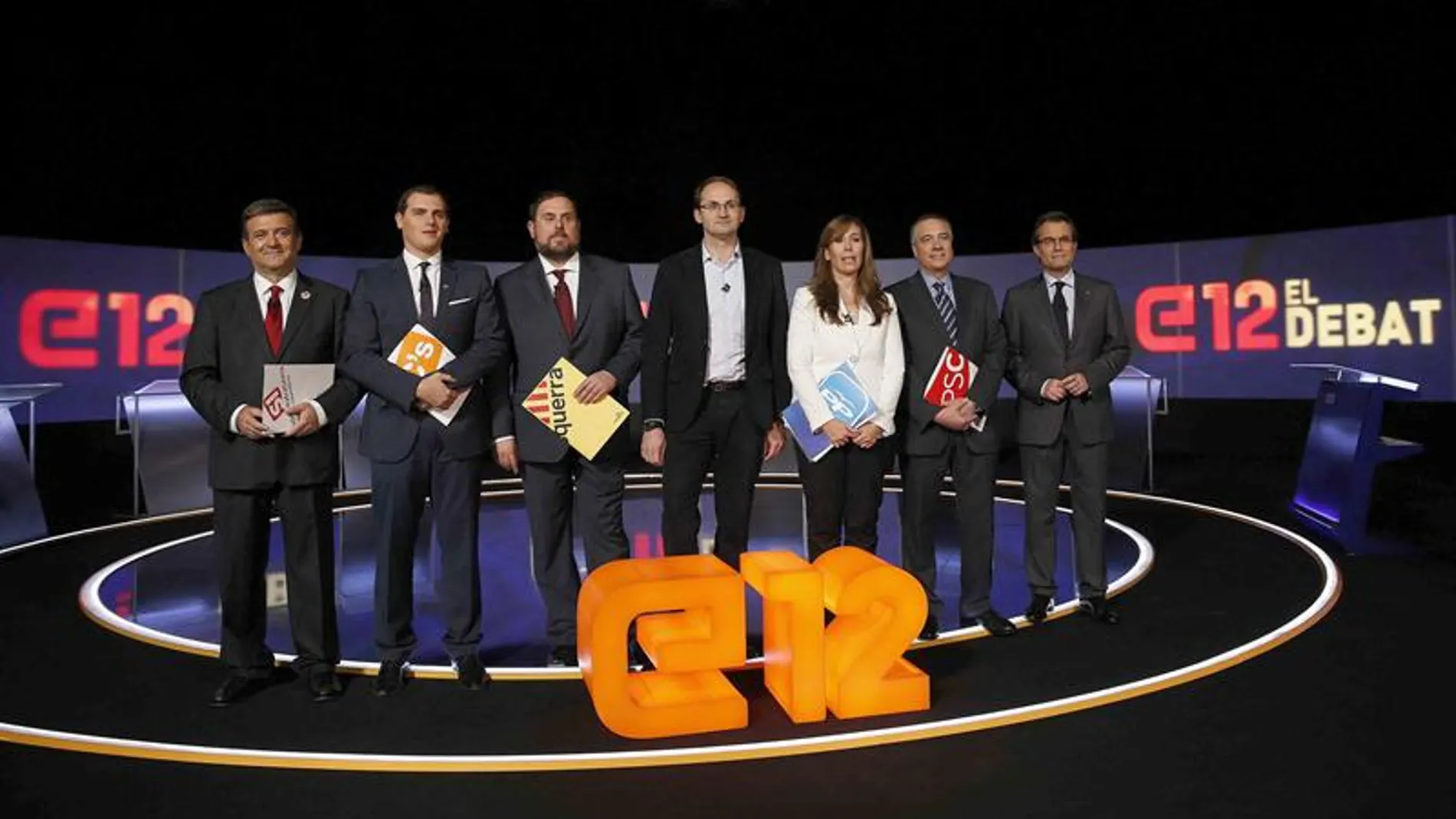 Debate electoral en Cataluña