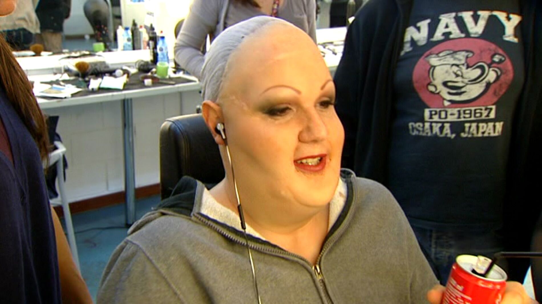 Caracterizando gala 8