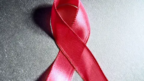 Símbolo internacional que apoya a la lucha contra el sida Símbolo internacional que apoya a la lucha contra el sida