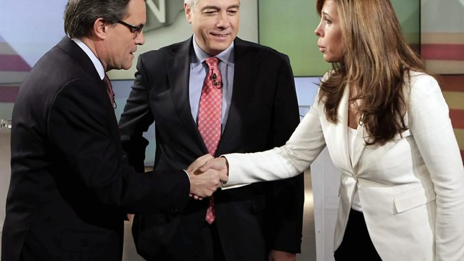 Debate entre Mas, Navarro y Sánchez-Camacho