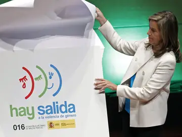 Ana Mato presenta la nueva campaña contra la violencia de género Ana Mato presenta la nueva campaña contra la violencia de género