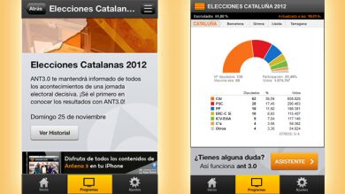 Sigue las elecciones catalanas con la aplicación interactiva ANT3.0