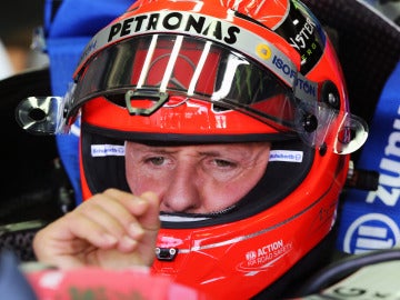 Schumacher, en el Mercedes