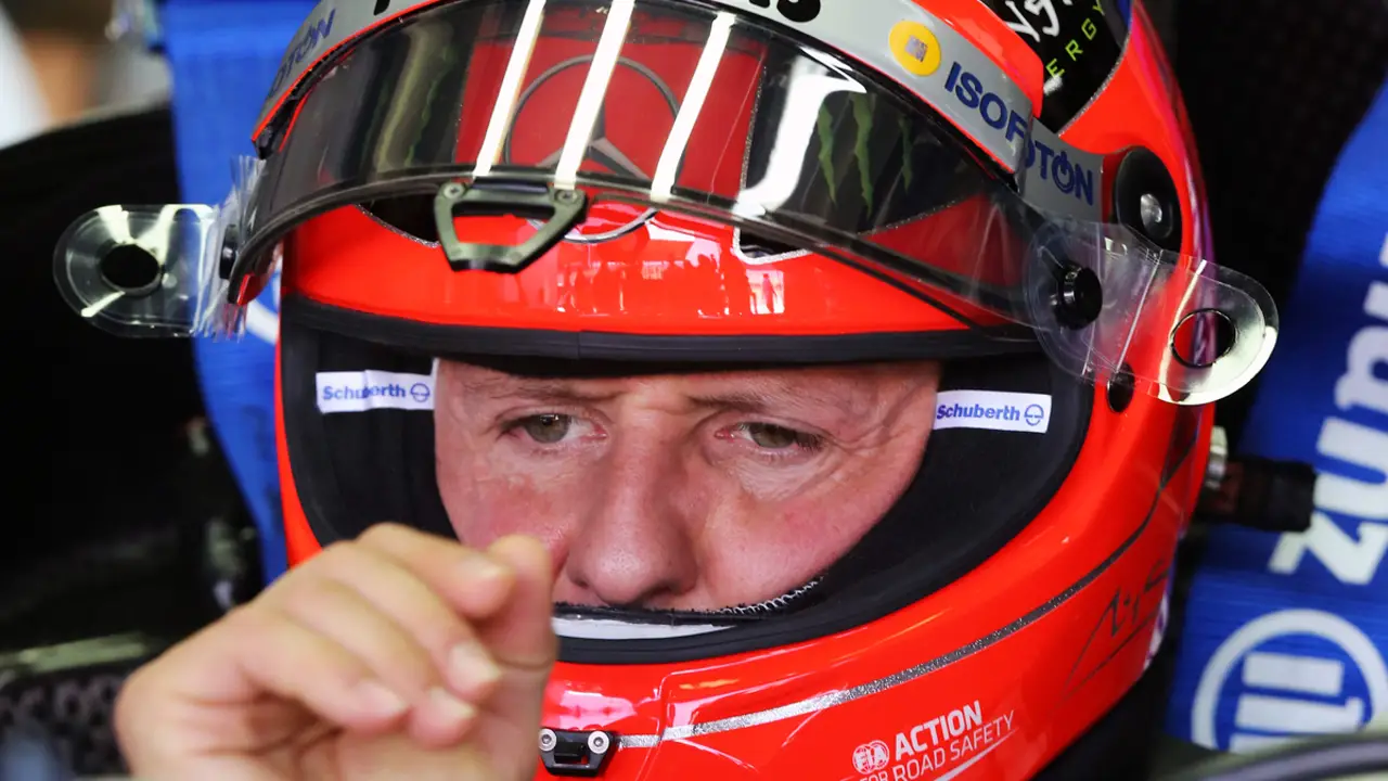 Schumacher, en el Mercedes