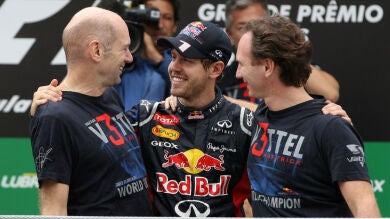 Vettel se proclama tricampeón del mundo en Brasil a pesar del segundo puesto de Alonso