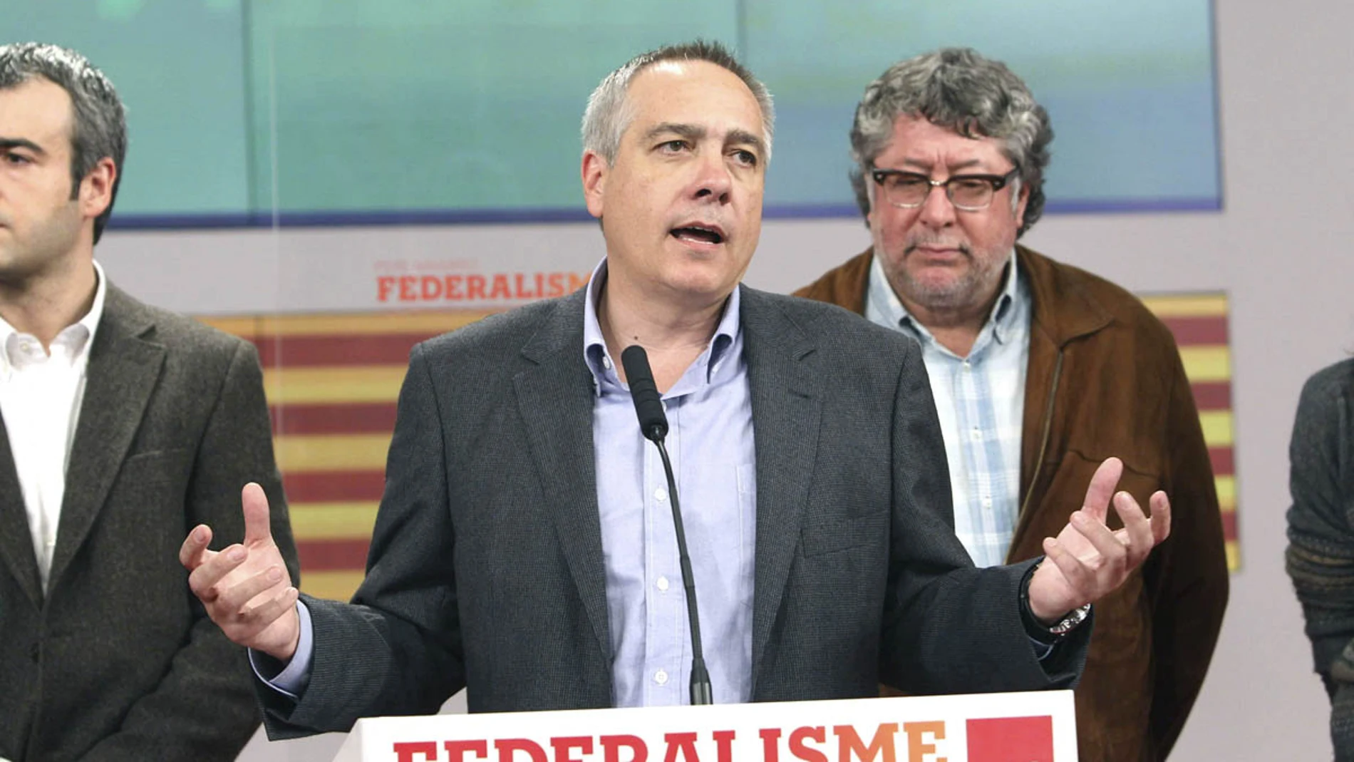 Pere Navarro tras conocer los resultados electorales