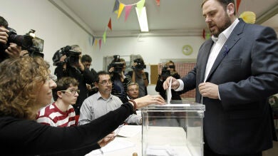 Junqueras ve las elecciones como el 