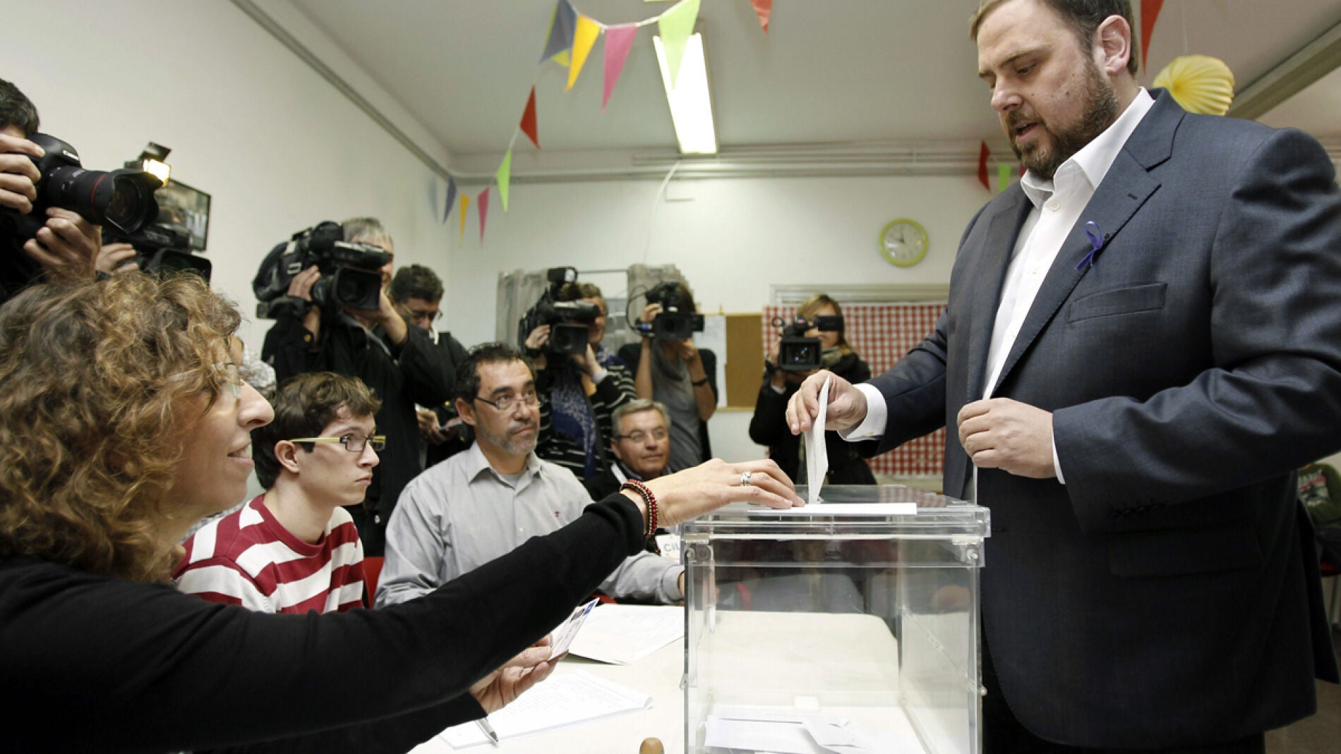 Oriol Junqueras, candidato de ERC