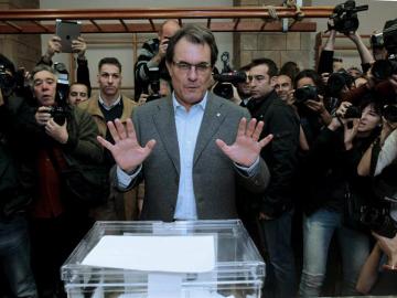 Artur Mas, líder de CiU