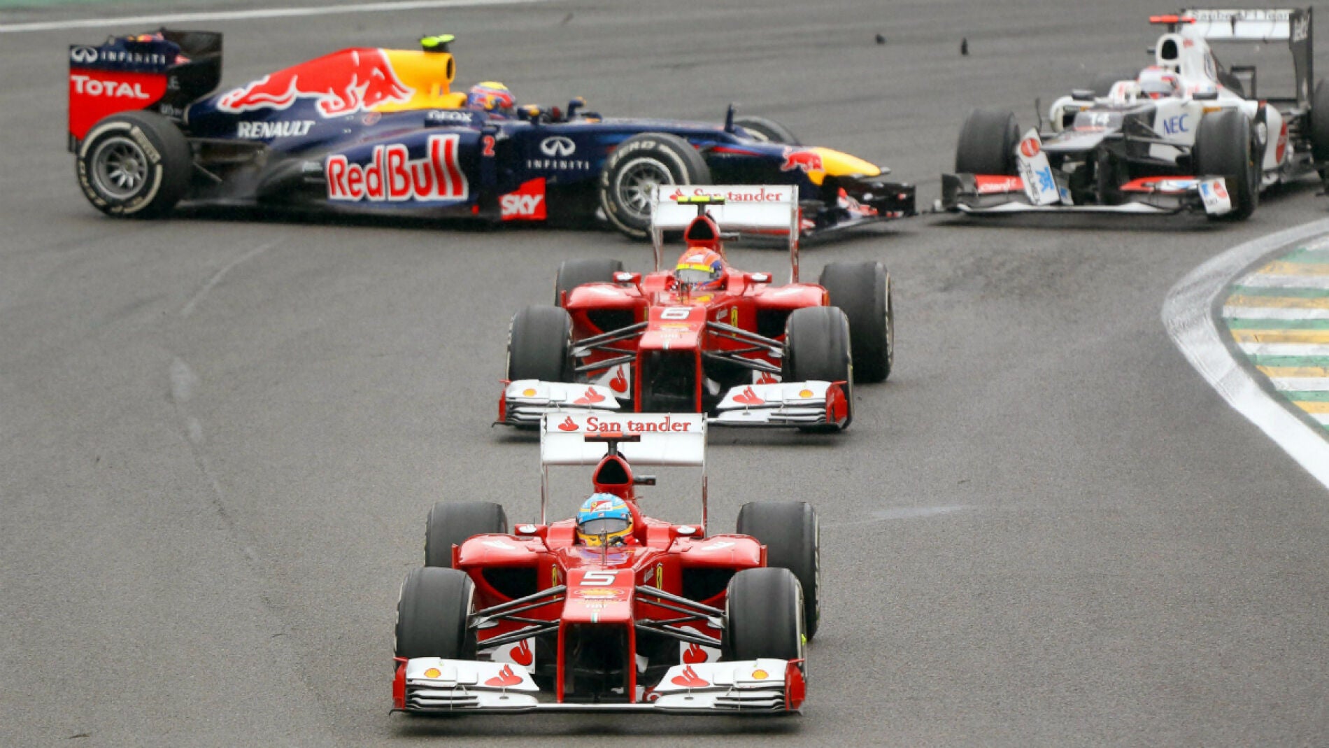 Trompo de Mark Webber