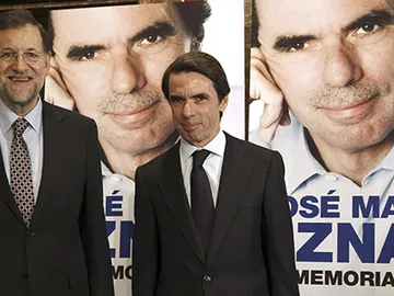 Aznar en la presentación de su libro Aznar en la presentación de su libro