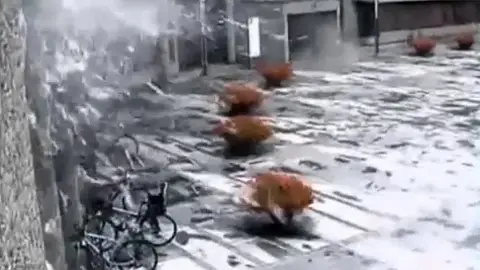 Muestran por primera vez las imágenes del atentado de Breivik en Oslo Muestran por primera vez las imágenes del atentado de Breivik en Oslo