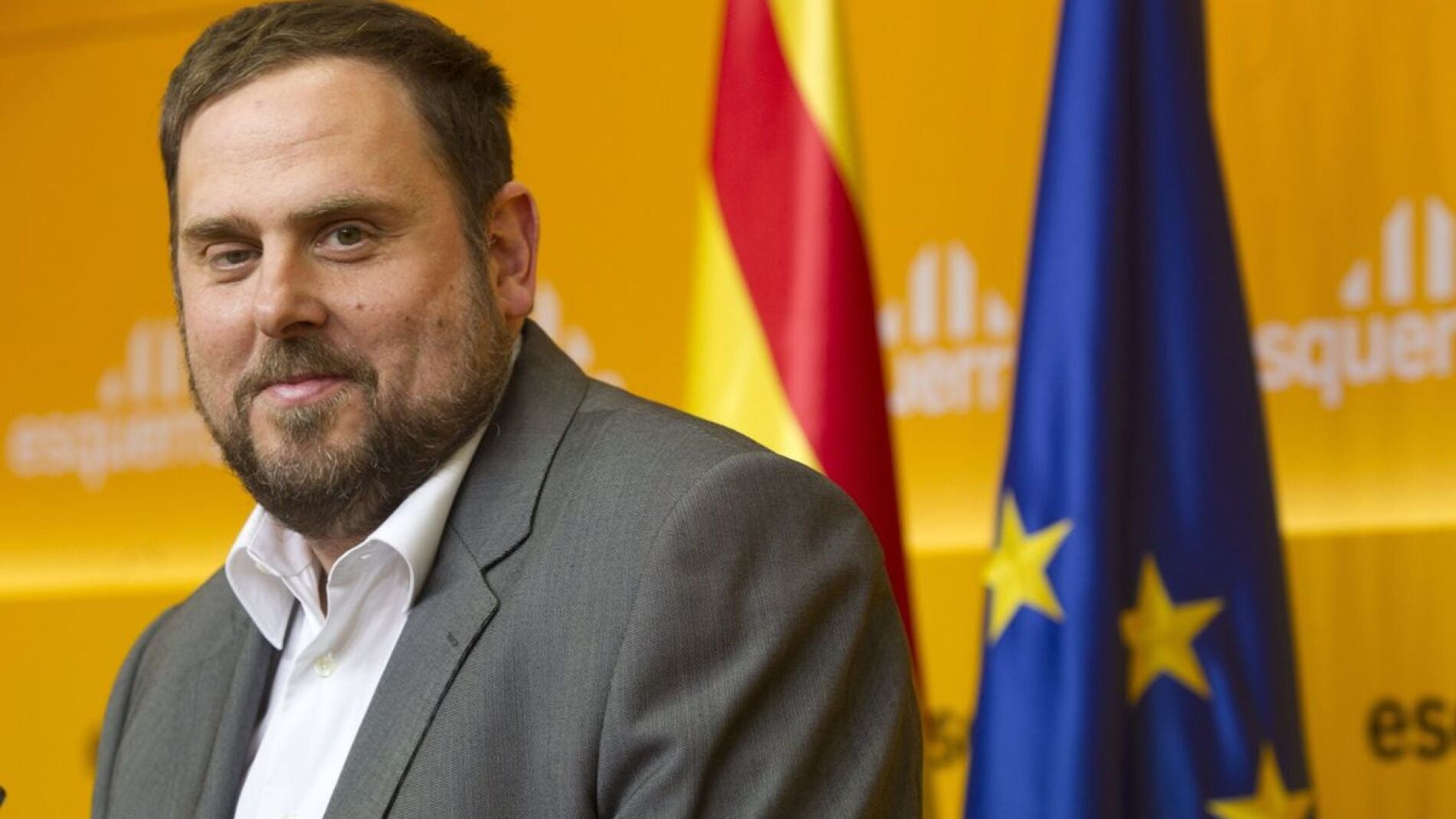 El l&iacute;der de ERC, Oriol Junqueras