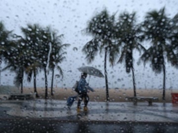 La jornada contará con vientos de hasta 100 km/h y precipitaciones y tormentas. 