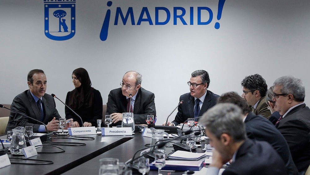 Una de las comparecencias durante la comisión de investgación sobre el caso Madrid Arena