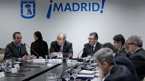 Una de las comparecencias durante la comisión de investgación sobre el caso Madrid Arena Una de las comparecencias durante la comisión de investgación sobre el caso Madrid Arena