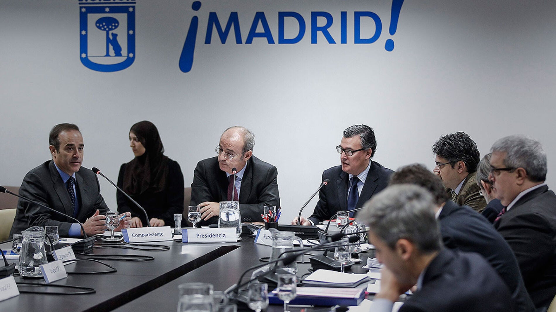 Una de las comparecencias durante la comisi&oacute;n de investgaci&oacute;n sobre el caso Madrid Arena