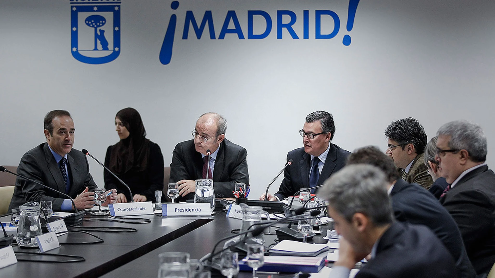 Una de las comparecencias durante la comisión de investgación sobre el caso Madrid Arena Una de las comparecencias durante la comisión de investgación sobre el caso Madrid Arena