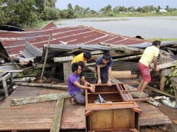 Tifón 'Bopha' en Filipinas