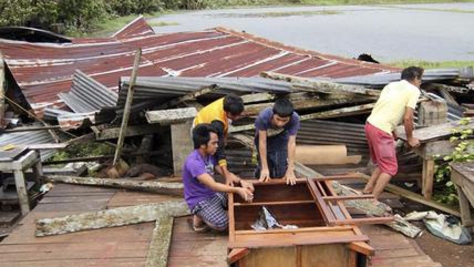 Tif&oacute;n 'Bopha' en Filipinas