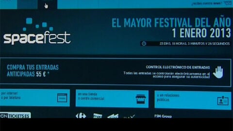 Venta de entradas para la fiesta de Diviertt en Nochevieja