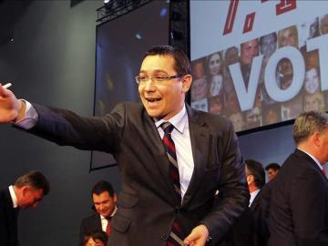 El actual primer ministro, el socialdemócrata Victor Ponta 