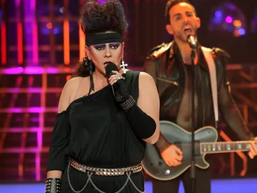 María del Monte imita a Alaska María del Monte imita a Alaska