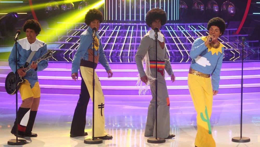 Auryn imita a los Jackson 5