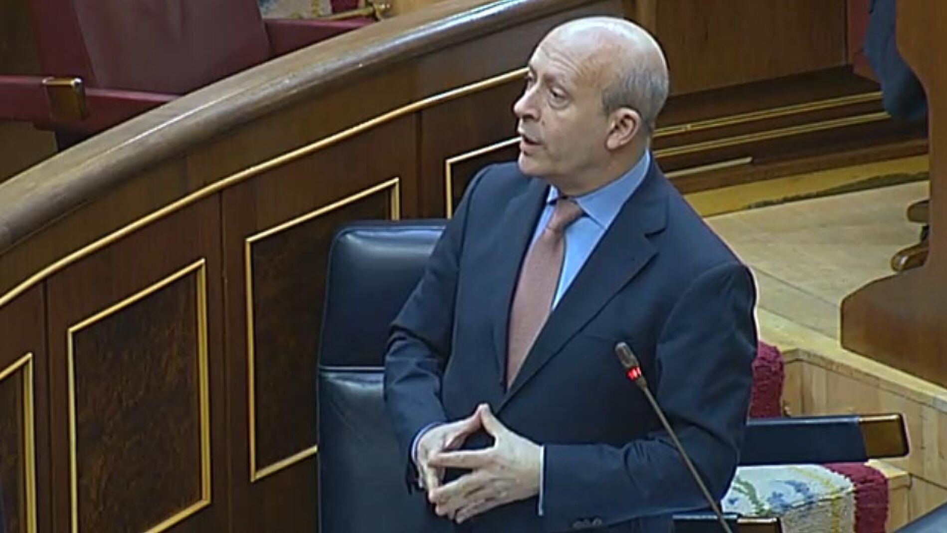 Jos&eacute; Ignacio Wert en el Congreso de los Diputados